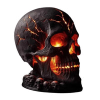 Halloweenowa Lampa Grozy z Czaszką